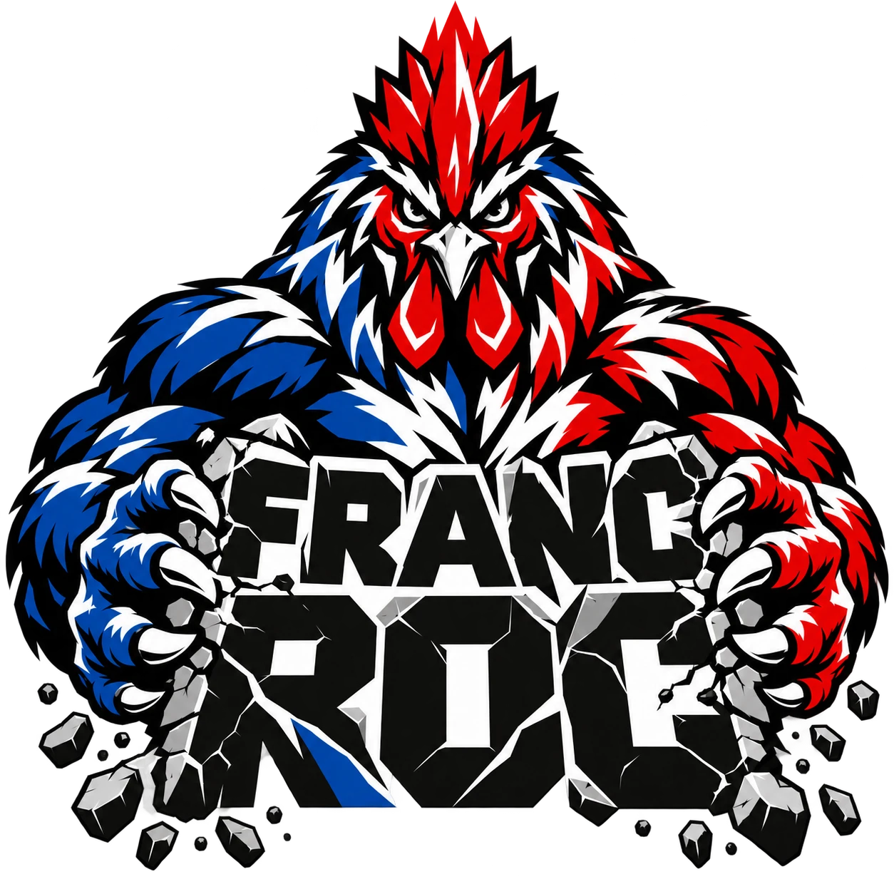 Le coq guerrier Franc Roc